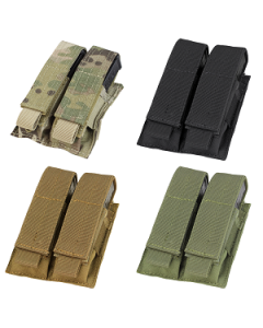 Condor Molle Double Pistol Mag Pouch 9mm .45 1911 M9 Magazine