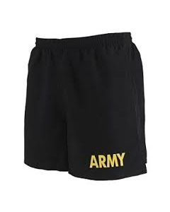 Used Black/Gold Army PT Shorts