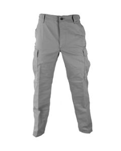 Light Grey Poly Cotton Ripstop Fatigue Pants