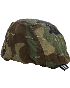 Woodland Camo USGI Helmet Cover