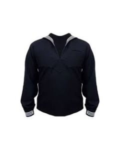 US Navy Military Uniform Crackerjack Wool Dress Blue Jumper