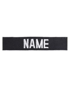 Kids Black Name Tape