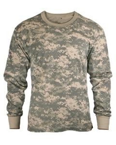 Kids Long Sleeve ACU Digital Camo Shirts