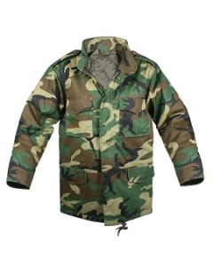 Kids M-65 Woodland Field Jacket
