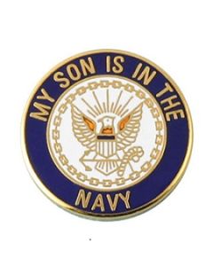 My Son is in the Navy Lapel Pin 