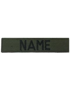 Kids OD Green Name Tape