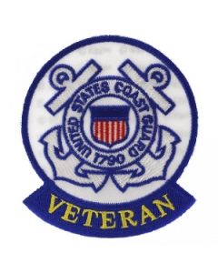 Coast Guard Veteran Patch