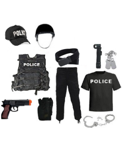 Kids Police Team Leader Costume