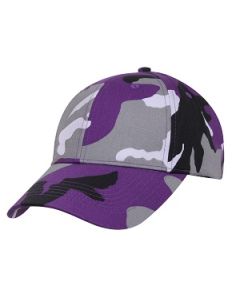 Purple Camo Baseball Hat Cap