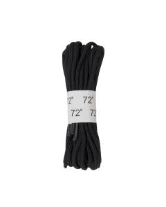 Black Nylon Boot Laces