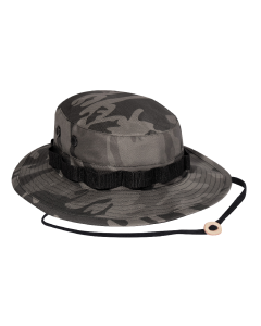 Black Camo Boonie Hat