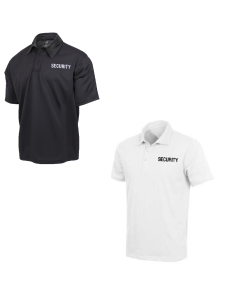 Moisture Wicking Security Polo Shirt