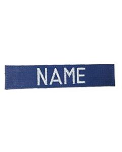Kids Royal Blue Name Tape