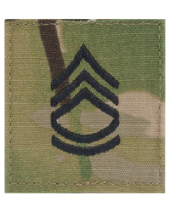 Scorpion Sgt First Class Rank with Fastener