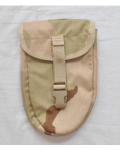 US GI Military Issue 3-Color Molle Carrier Entrenching Tool Pouch