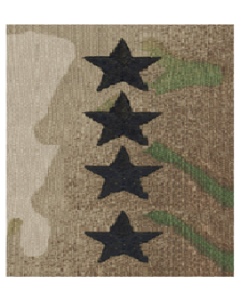 Sew On Scorpion 4 Star General Rank