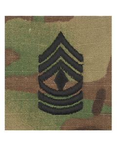 Sew On Scorpion First Sergeant Rank