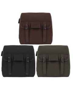 Military Style Heavyweight Canvas Musette Bag - Small