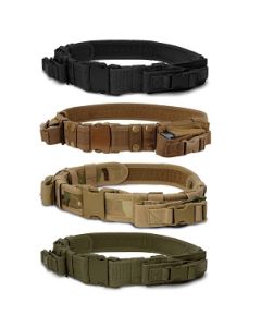 Condor Tactical Pistol Duty Nylon Belt with Pistol Mag Pouches