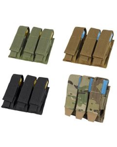 Condor Molle Triple Pistol Mag Pouch 9mm .45 M9 1911 Magazine 