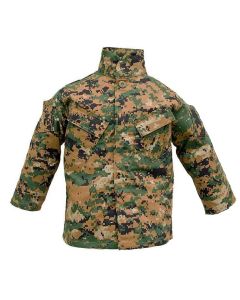 Kids Woodland Digital Camo BDU Shirt