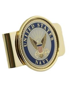 US Navy Logo Money Clip Military Money Clip