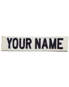 Kids White Name Tape