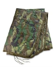 NEW MADE IN USA Military Camo Poncho Liner