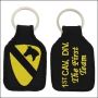 US Army 1st Cavalry Division Embroidered Key Chain