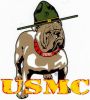 USMC Devil Dog Decal