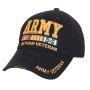 US Army Vietnam Veteran Deluxe Baseball Cap w/Ribbons
