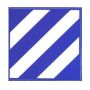 US Army 3rd Infantry Division Patch Sticker Decal