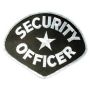 Black & White Security Officer Patch
