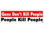 Gun Don't Kill People - People Kill People Decal