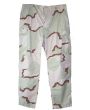 Used 3 Color Authentic Desert Pants Military