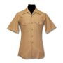 Used USMC Khaki Charlie Uniform Shirt 