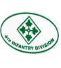 4th Infantry Division Hitch Cover