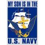 My Son is in the Navy Decal