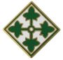 4th Infantry Badge Lapel Pin