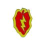 US Army 25th Infantry Division Pin