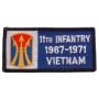 11 Infantry Vietnam Patch