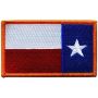 Reverse Texas Flag Patch - Full Color