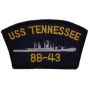 USS Tennessee Ship Patch