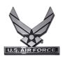 US Air Force New Logo Auto Emblem