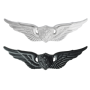 Army Aviation Aircraft Crewman Badge - Silver or Black
