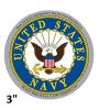 U.S. Navy Circle Sticker