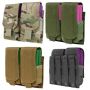 Condor Molle Double Quad Stacked 308 7.62mm M14 Mag Pouch 