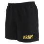 Used Black/Gold Army PT Shorts