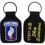 173rd Airborne Embroidered Key Chain