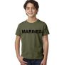 Kids Marine T-Shirt - Olive
